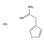 2-(thiophen-3-yl)ethanimidamide hydrochloride