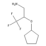 [(3-amino-1,1,1-trifluoropropan-2-yl)oxy]cyclopentane