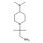 1-(1-amino-2-methylpropan-2-yl)-N,N-dimethylpiperidin-4-amine