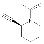 1-[(2S)-2-ethynylpiperidin-1-yl]ethan-1-one