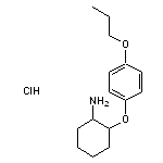 2-(4-propoxyphenoxy)cyclohexan-1-amine hydrochloride