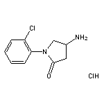 4-amino-1-(2-chlorophenyl)pyrrolidin-2-one hydrochloride