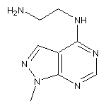 N-(2-aminoethyl)-1-methyl-1H-pyrazolo[3,4-d]pyrimidin-4-amine