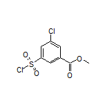 methyl 3-chloro-5-(chlorosulfonyl)benzoate