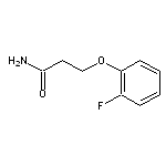 3-(2-fluorophenoxy)propanamide