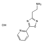 2-[5-(pyridin-2-yl)-1,2,4-oxadiazol-3-yl]ethan-1-amine hydrochloride