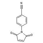 4-(2,5-dioxo-2,5-dihydro-1H-pyrrol-1-yl)benzonitrile