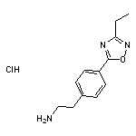 2-[4-(3-ethyl-1,2,4-oxadiazol-5-yl)phenyl]ethan-1-amine hydrochloride