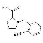 1-[(2-cyanophenyl)methyl]pyrrolidine-2-carboxamide