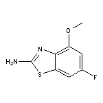 6-fluoro-4-methoxy-1,3-benzothiazol-2-amine