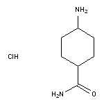 4-aminocyclohexane-1-carboxamide hydrochloride