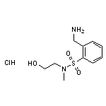 S-[2-(aminomethyl)phenyl]-2-hydroxy-N-methylethane-1-sulfonamido hydrochloride