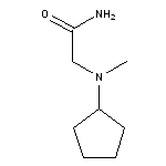 2-[cyclopentyl(methyl)amino]acetamide