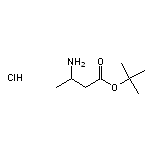 tert-butyl 3-aminobutanoate hydrochloride