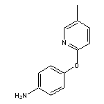 4-[(5-methylpyridin-2-yl)oxy]aniline