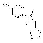 4-[(oxolan-3-ylmethane)sulfonyl]aniline