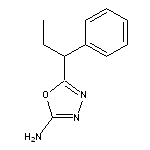 5-(1-phenylpropyl)-1,3,4-oxadiazol-2-amine