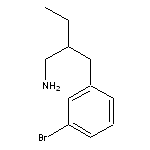 1-[2-(aminomethyl)butyl]-3-bromobenzene