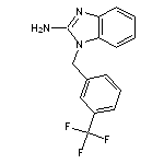 1-{[3-(trifluoromethyl)phenyl]methyl}-1H-1,3-benzodiazol-2-amine