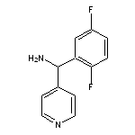 (2,5-difluorophenyl)(pyridin-4-yl)methanamine