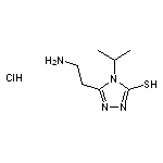 5-(2-aminoethyl)-4-(propan-2-yl)-4H-1,2,4-triazole-3-thiol hydrochloride