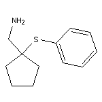 [1-(phenylsulfanyl)cyclopentyl]methanamine