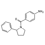 4-[(2-phenylpyrrolidin-1-yl)carbonyl]aniline