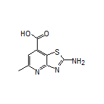 2-Amino-5-methylthiazolo[4,5-b]pyridine-7-carboxylic Acid