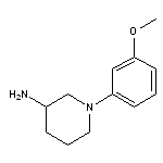 1-(3-methoxyphenyl)piperidin-3-amine