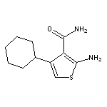 2-amino-4-cyclohexylthiophene-3-carboxamide