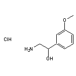 2-amino-1-(3-methoxyphenyl)ethan-1-ol hydrochloride