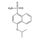 4-(propan-2-yloxy)naphthalene-1-sulfonamide