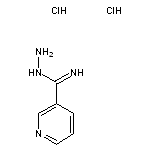 N-aminopyridine-3-carboximidamide dihydrochloride