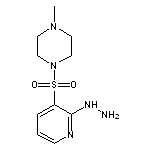 1-[(2-hydrazinopyridin-3-yl)sulfonyl]-4-methylpiperazine