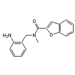 N-[(2-aminophenyl)methyl]-N-methyl-1-benzofuran-2-carboxamide