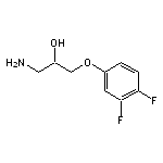 1-amino-3-(3,4-difluorophenoxy)propan-2-ol