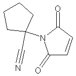 1-(2,5-dioxo-2,5-dihydro-1H-pyrrol-1-yl)cyclopentane-1-carbonitrile