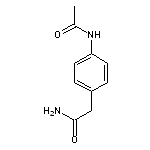 N-[4-(carbamoylmethyl)phenyl]acetamide