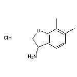 6,7-dimethyl-2,3-dihydro-1-benzofuran-3-amine hydrochloride