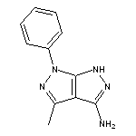 4-methyl-6-phenyl-1,6-dihydropyrazolo[3,4-c]pyrazol-3-amine