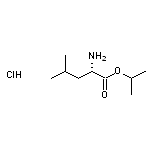 propan-2-yl (2S)-2-amino-4-methylpentanoate hydrochloride