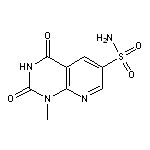 1-methyl-2,4-dioxo-1H,2H,3H,4H-pyrido[2,3-d]pyrimidine-6-sulfonamide