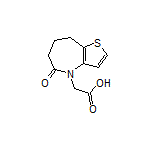 5-Oxo-5,6,7,8-tetrahydro-4H-thieno[3,2-b]azepine-4-acetic Acid