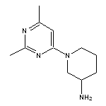 1-(2,6-dimethylpyrimidin-4-yl)piperidin-3-amine