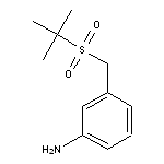 3-[(2-methylpropane-2-sulfonyl)methyl]aniline