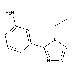 3-(1-ethyl-1H-1,2,3,4-tetrazol-5-yl)aniline