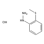 [2-(methylsulfanyl)phenyl]hydrazine hydrochloride