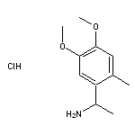 1-(4,5-dimethoxy-2-methylphenyl)ethan-1-amine hydrochloride