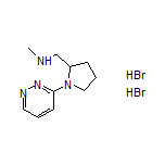 N-Methyl-1-[1-(3-pyridazinyl)-2-pyrrolidinyl]methanamine Dihydrobromide