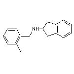 N-[(2-fluorophenyl)methyl]-2,3-dihydro-1H-inden-2-amine